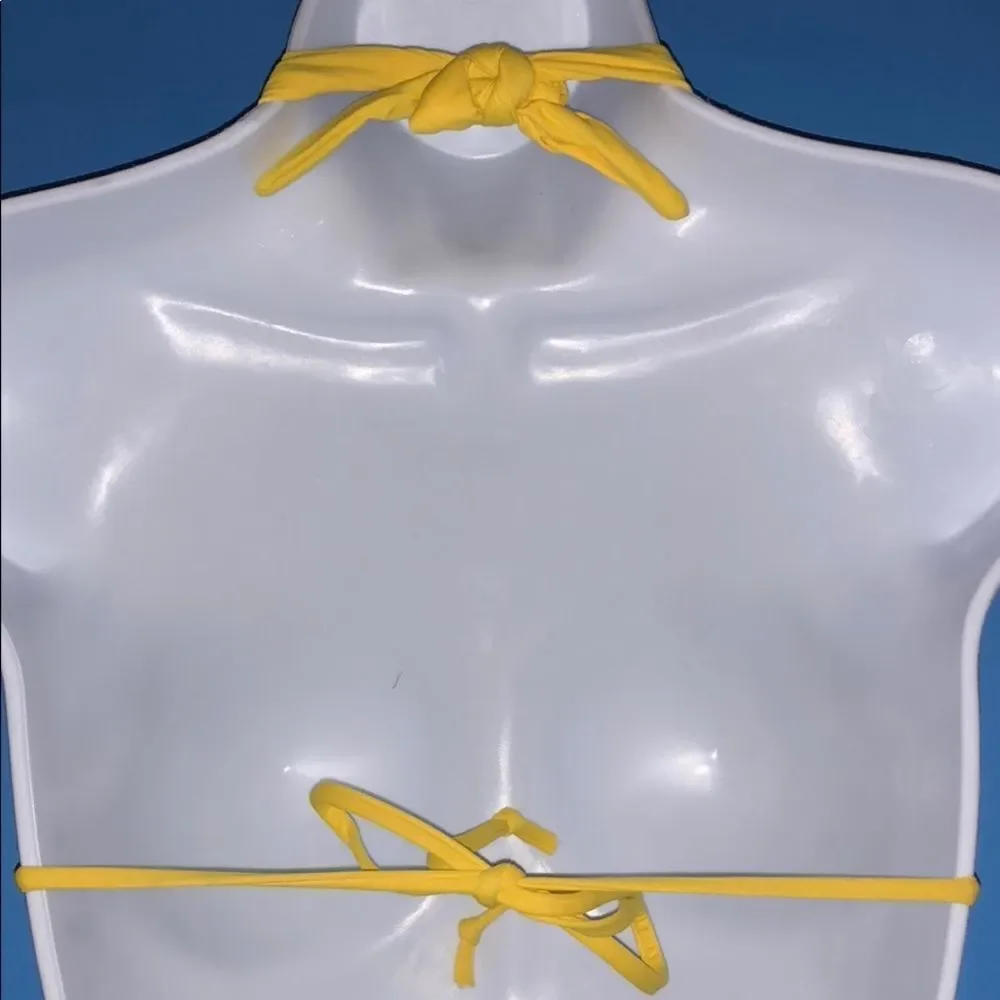 L Space‎ Triangle Bikini Top W/Gold Hardware